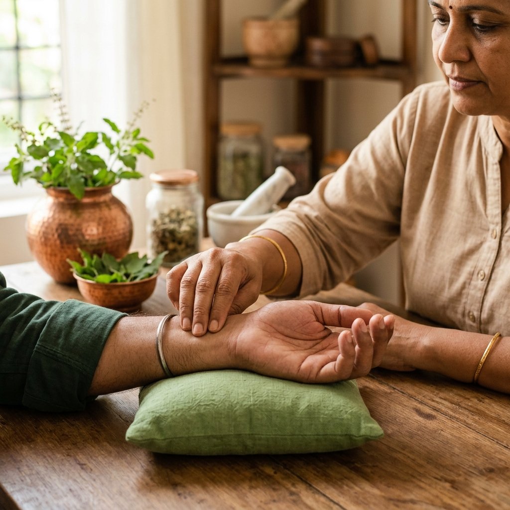 Ayurvedic Nadi Parikshan (Pulse Diagnosis)